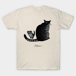 B Kliban Cat dad T-Shirt